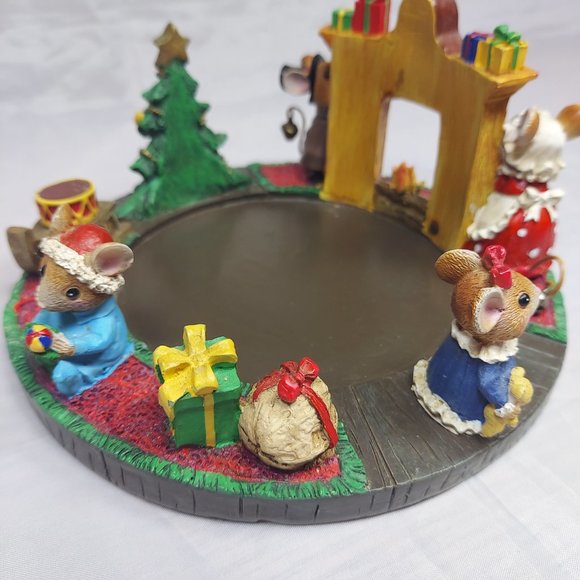 Yankee Candle The Night Before Christmas Mice Large Jar Candle Holder - Picture 10 of 16
